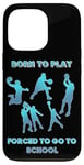 Coque pour iPhone 13 Pro Idée de basket-ball amusante pour garçons et adolescents