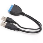 SATA–USB 3.0 -sovitinkaapeli Tukee HDD 2,5 tuuman SSD-sarjaporttia Kiintolevyn tiedot Easy Drive Line