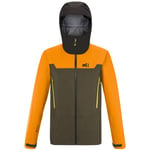 MILLET Kamet Light Gtx Jkt Vert / Orange XXL 2024 - *prix inclut le code BLACK