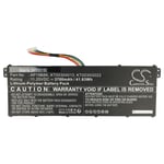 Battery for Acer TravelMate Spin B1 B118-RN-C3QD 3700mAh