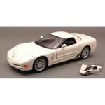 CHEVROLET CORVETTE Z06 COUPE 2009 WHITE 1:25 Maisto Auto Stradali Die Cast