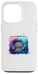 Coque pour iPhone 13 Pro Radio Vintage Radios Antiques