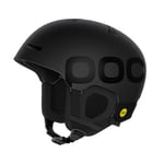 POC Fornix BC Casque de Ski Unisex-Adult, Uranium Black Matt, XL-XXL (59-62cm)