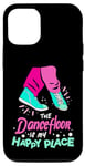 iPhone 12/12 Pro The Dance Floor Is My Happy Place Shoes Funny Dance Case