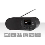 imperial DABMAN d105 Kompakt DAB+ /FM / Bluetooth-radio Svart