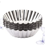 20PCS mini cupcake molds Oven Baking Pans Baking Supplies Desserts Pan Fluted