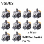 10 kpl Hall Effect Joystick Module -ohjain PS4 Dualsense 4 030 040 050 Analoginen anturi PS5 Xbox One -lisävarusteille