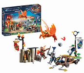 Playmobil 71210 Novelmore Knights vs. Burnham Raiders - Tournament Yard, Medieval Castle and Knights Toy, Fun Imaginative Role Play, Playset Suitable for Children Ages 4+