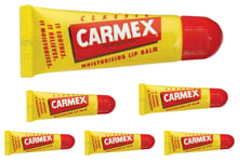 Carmex Moisturising Lip Balm Classic 10g x 6