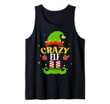 Christmas Costume CRAZY ELF Funny Children Tank Top