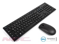 NEW Dell KM636 Black GERMAN Wireless Office Mouse & Keyboard Combo