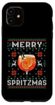 Coque pour iPhone 11 Merry Spritzmas X HO HOLY APEROLY XMAS CLUB Noël