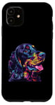 Coque pour iPhone 11 Gordon Setter Pop Art Figurine de race de chien