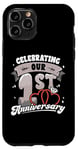 iPhone 11 Pro 1st Wedding Anniversary Celebrating 1 Year Matching Gift Case