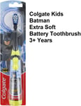 Colgate Batman Battery Powered Kids Electric Toothbrush Tooth Brush Childrens 3+