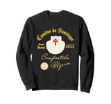 Camino de Santiago Anno Domini 2025 Scallop Shell Sweatshirt