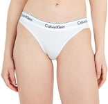 Calvin Klein Women's Bikini 0000f3787e Bikini Panties, White (White), XS