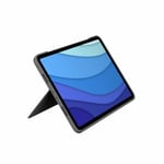 iPad-kuori +näppäimistö Logitech iPad Pro 11 | iPad Pro 2020 11 Harmaa Espanjalainen Qwerty QWERTY