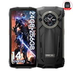 Blackview OSCAL PILOT 2 4G Rugged Smartphone 24GB+256GB 6.5" Android 14 8800mAh