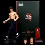 Figurine Bruce Lee Jeet kune do Collection 1/6 - 3 Têtes, Vêtements Réels