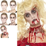 Zombie Make Up Kit FX Halloween Fancy Dress Costume Face Paint Female