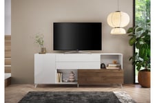 Monaco Tv-bänk 241x42 cm - Mässing TV bänk & mediabänk