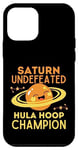 Coque pour iPhone 12 mini Astronomy Astrology Saturn Undefeated Hula Hoop Champion