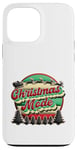 Coque pour iPhone 13 Pro Max Mode Noël Père Noël traîneau rétro vintage drôle