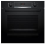 Bosch HQA534BB3B Series 4 Built-in oven with added steam function 60 x 60 cm