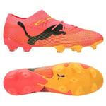 PUMA Future 7 Ultimate Low Fg/ag Forever Faster - Rosa/svart/sun Stream, storlek 38