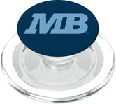 Cal State Monterey Bay Block MB Logo PopSockets PopGrip pour MagSafe