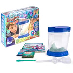 Aqua Dragons - Jouet éducatif STEM - Aquarium - Aquarium de Luxe à Couleurs changeantes avec LED - Aquarium pour Enfants - réservoir, Nourriture, Oeufs, cuillère et Pipette pour Nourrir Les Animaux