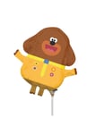 Inflated Hey Duggee Mini Air Filled Balloon on Stick COMES INFLATED