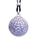 Tetragrammaton Pendant Necklace Pentagram Occult Golden Dawn Eliphas Jewellery