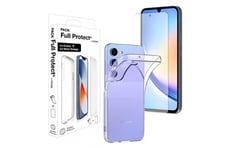 PACK Coque + Verre trempe 2.5D pour Galaxy A14 4G / 5G