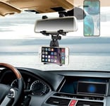 Car rear view mirror bracket for Motorola Moto G52 Smartphone Holder mount