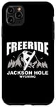 Coque pour iPhone 11 Pro Max Snowboard Freeride Jackson Hole Wyoming