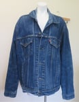 LEVIS BLUE DENIM TRUCKER CLASSIC JACKET-XXL