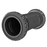 Sram BB DUB Threaded Bottom Bracket - Black / English (BSA) 68/73mm