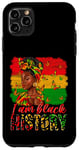 Coque pour iPhone 11 Pro Max I am Black History Juneteenth celebration afro-américain