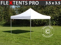 Quick-up telt FleXtents PRO 3,5x3,5m Hvit