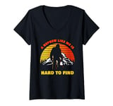 Womens A Nephew Like Me is Hard to Find – Funny Big Foot Humor V-Neck T-Shirt