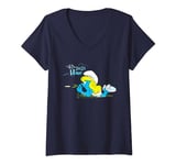 The Smurfs Smurfette The Sky is Always Blue V-Neck T-Shirt