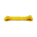 IDEA HOME Washing Line Rope 20m - Clothes Lines for Outside Heavy Duty – Plastic Washing Lines Outdoor - Robust Clothes Line made of Polyester Core and Plastic Coating, Yellow