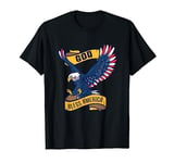 USA Patriotic American 4th of July Outfit God Bless America T-Shirt