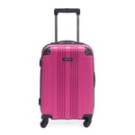 Kenneth Cole REACTION Out of Bounds Valise Rigide légère à 4 Roues pivotantes, Magenta, 20-inch Carry on, Hors limites