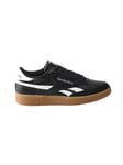 Reebok Homme Club C Revenge Vintage Basket, Noir et Blanc-Black White Gum, 36.5 EU