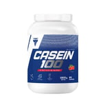 Trec Nutrition CASEIN 100 1800g JAR Srawberry Slow-Release Casein Protein