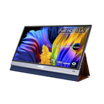 ASUS Zenscreen OLED MQ16AH - Ecran PC Portable 15,6" FHD - Télétravail ou Gaming - Alimentation et Affichage Via USB-C/Micro HDMI - Dalle OLED - 1920x1080-1ms - Delta E< 2-1ms - pour Notebook