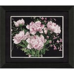 Lanarte Räknade Korsstygn Kit Rosa Blommor - PN-0021224